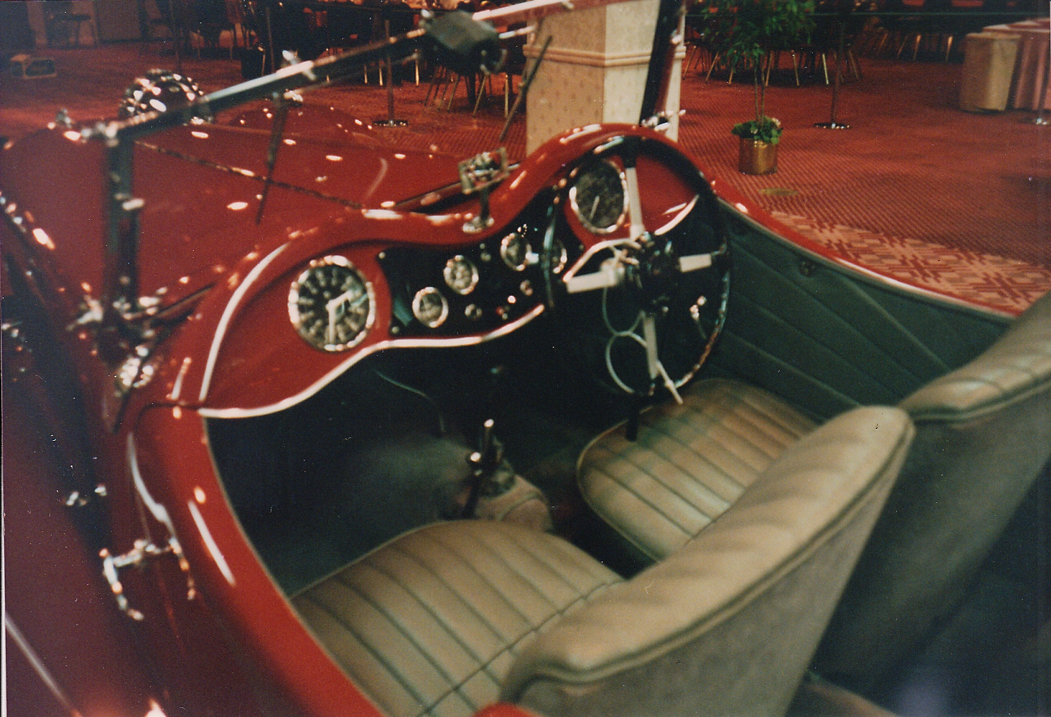 A 1933 SS1, predecessor to the Jaguar.